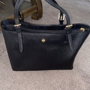 Black Tory Burch tote bag